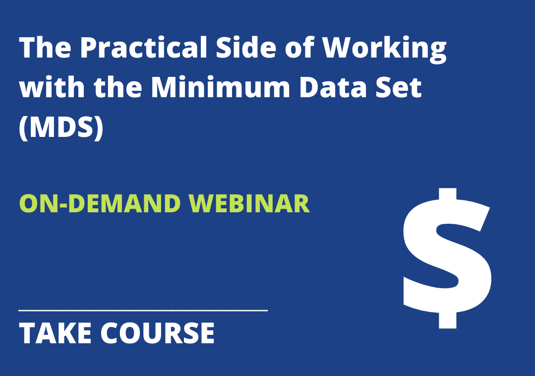 The Practical Side of Working with the Minimum Data Set