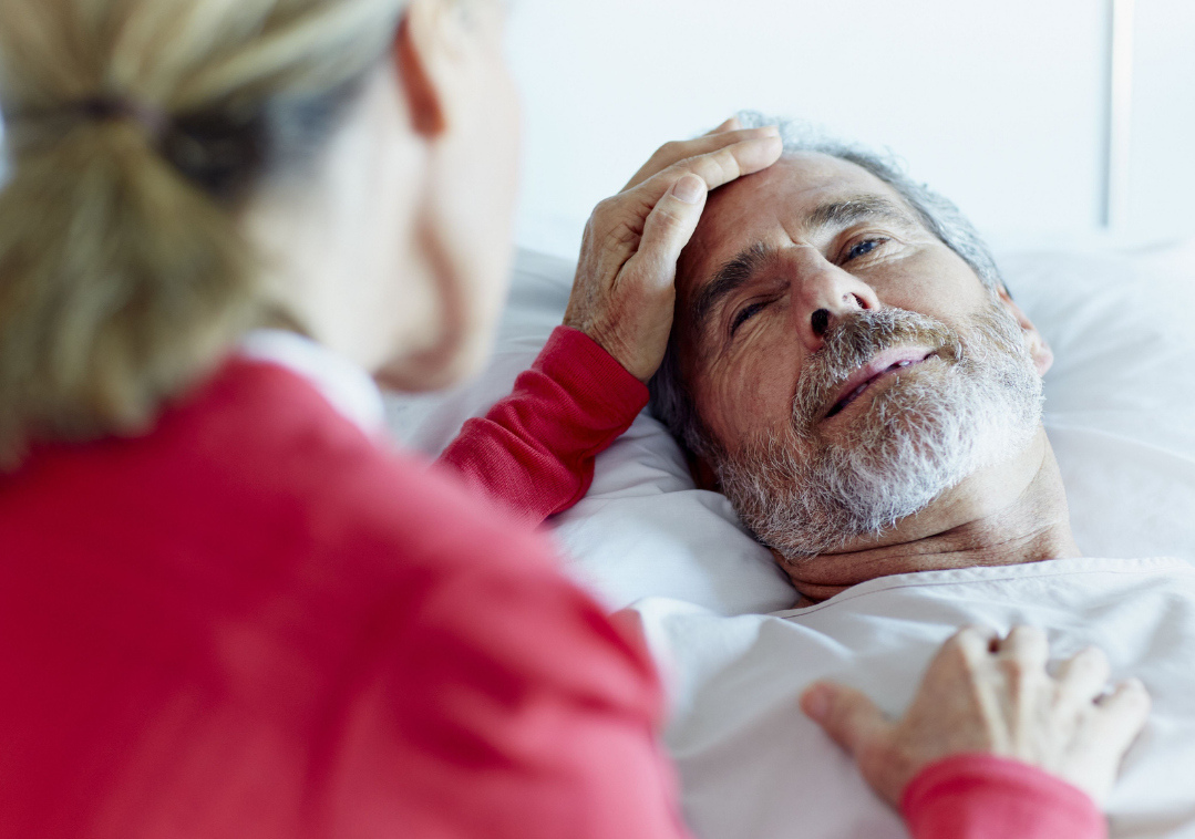 Senior With Fever